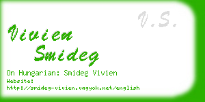 vivien smideg business card